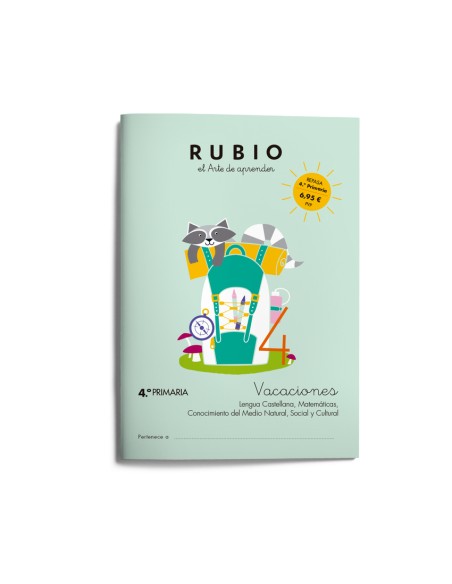 Vacaciones RUBIO 4º de Primaria